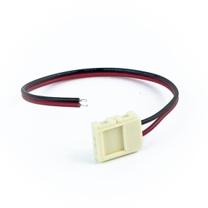 Złączka zatrzaskowa zasilająca zacisk-przewód do taśmy LED 10 mm
