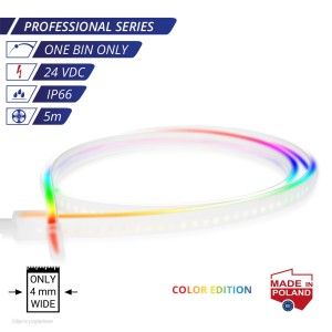 Neonica LED Neon Flex Ultra Slim Color Edition - 4 mm szerokości! - SERIA PROFESJONALNA