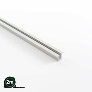 Profil montażowy do Neon Flex Ultra Slim z kołnierzem  - 2 metry