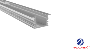 Profil aluminiowy 2212 wpuszczany - 1 metr