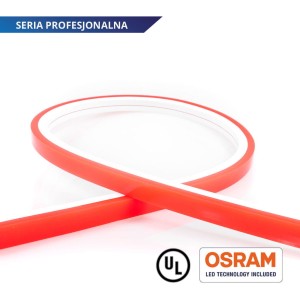 Neonica LED Neon Flex SLIM - czerwony SERIA PROFESJONALNA