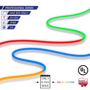 Neonica LED Neon Flex Super Slim Color Edition - 6mm szerokości! - SERIA PROFESJONALNA